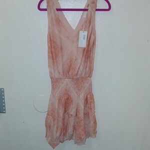 Ramy Brook Blush V-Neck Dress